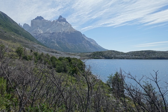 View from the trail to Camp Paine Grande