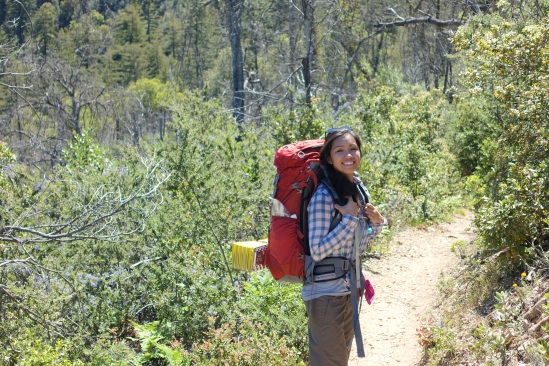 My badass hiking girlfriend